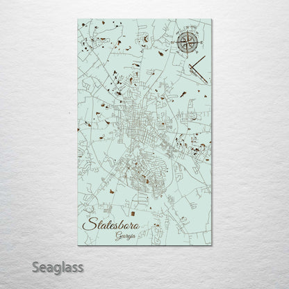 Statesboro, Georgia Street Map