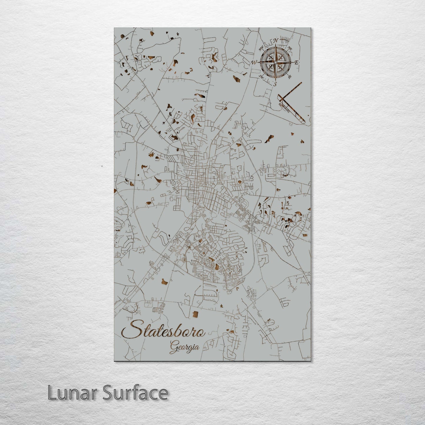 Statesboro, Georgia Street Map