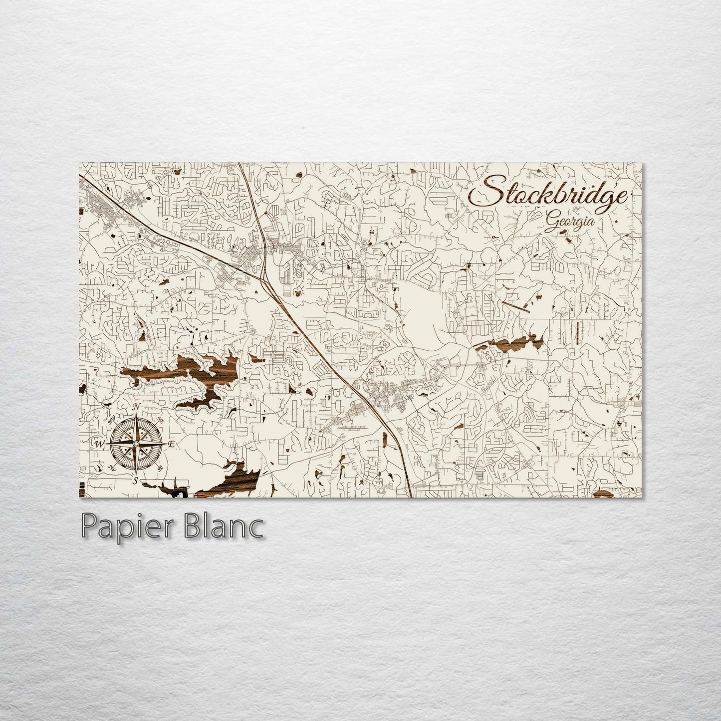 Stockbridge, Georgia Street Map