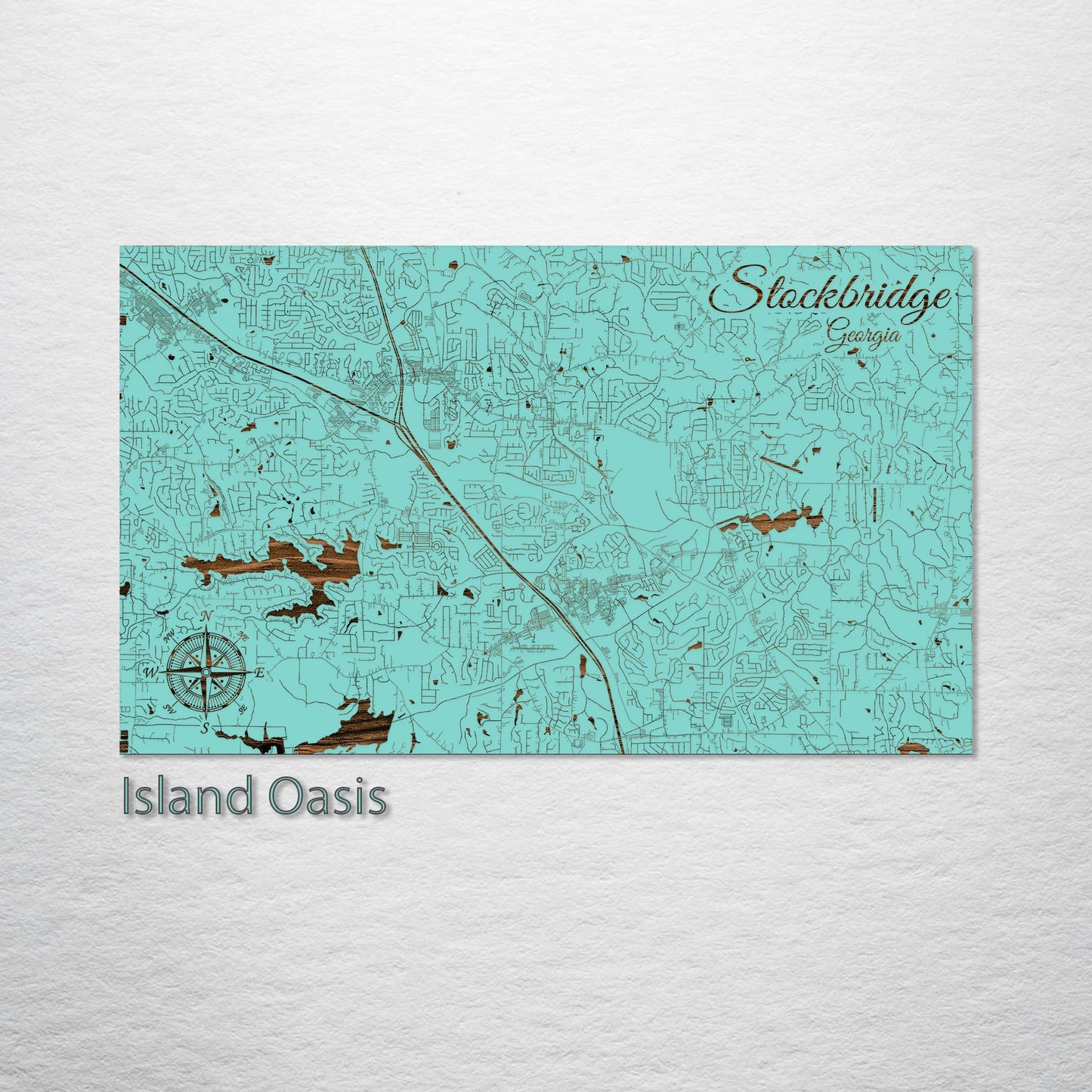 Stockbridge, Georgia Street Map