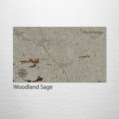 Stockbridge, Georgia Street Map