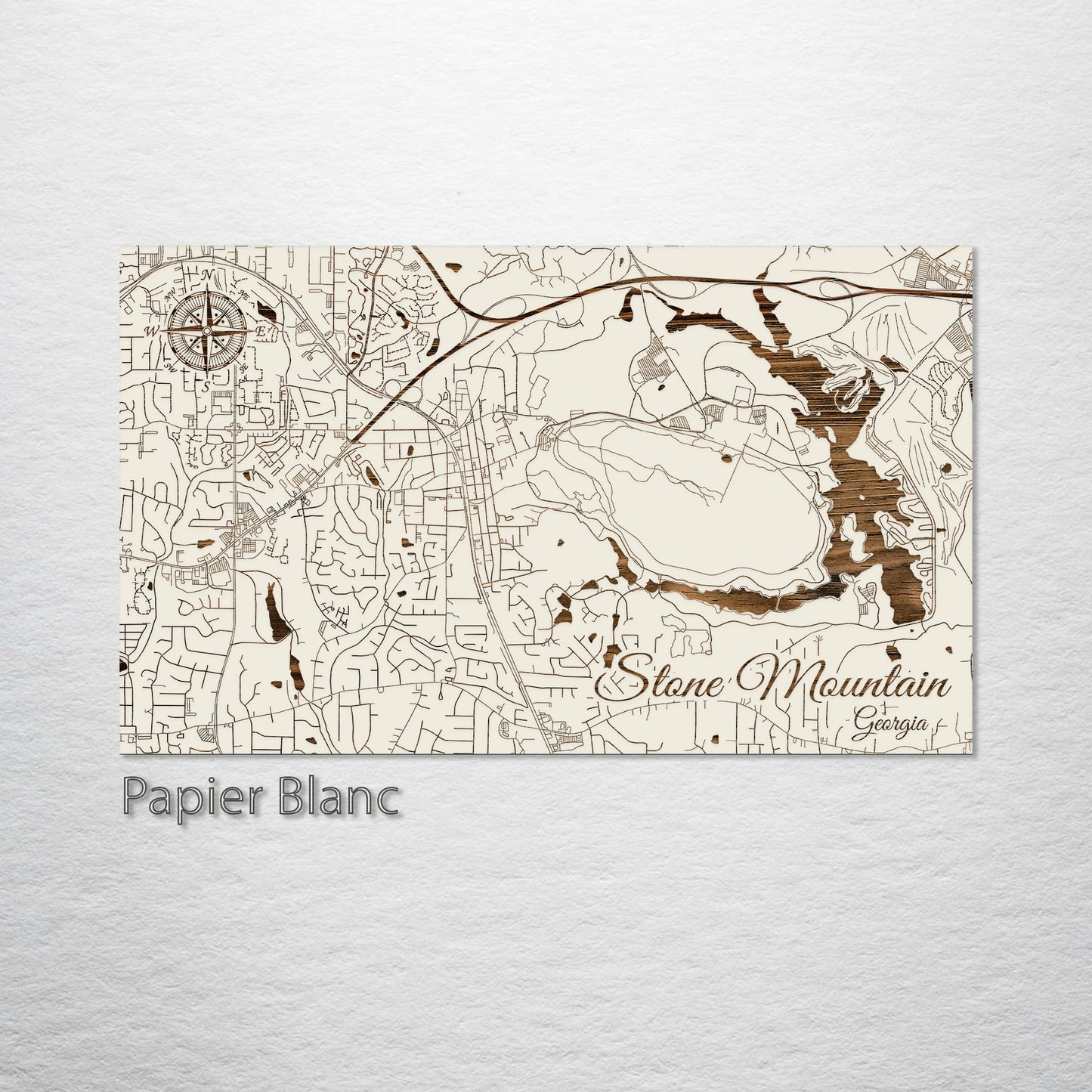 Stone Mountain, Georgia Street Map