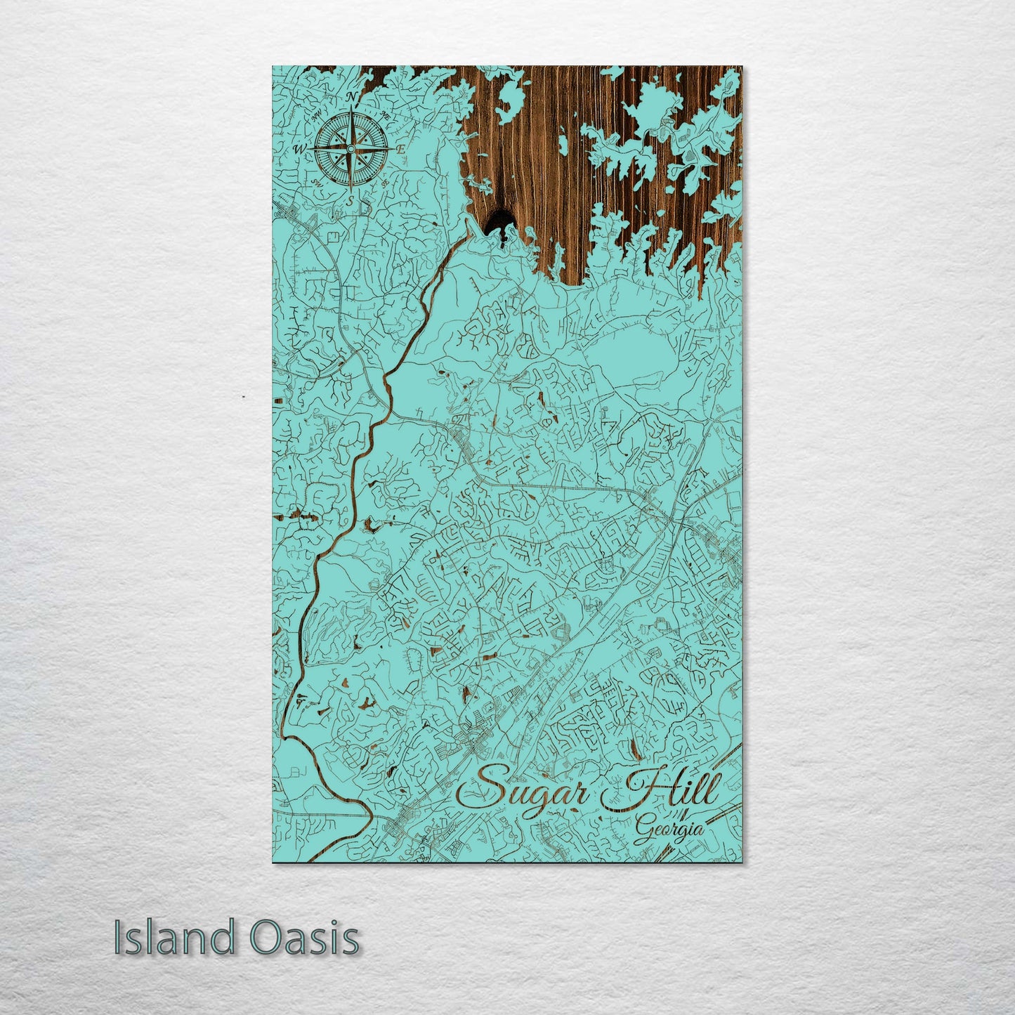 Sugar Hill, Georgia Street Map