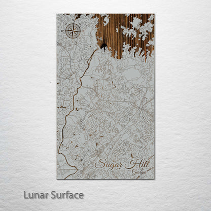 Sugar Hill, Georgia Street Map