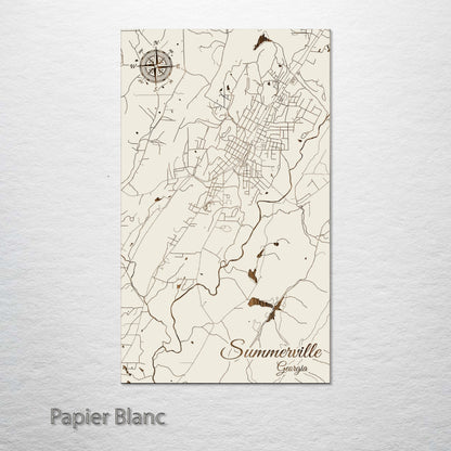 Summerville, Georgia Street Map