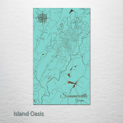 Summerville, Georgia Street Map