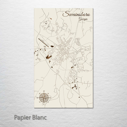 Swainsboro, Georgia Street Map