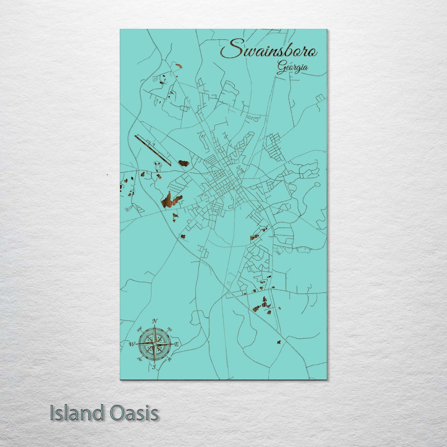 Swainsboro, Georgia Street Map
