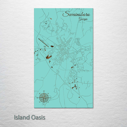 Swainsboro, Georgia Street Map