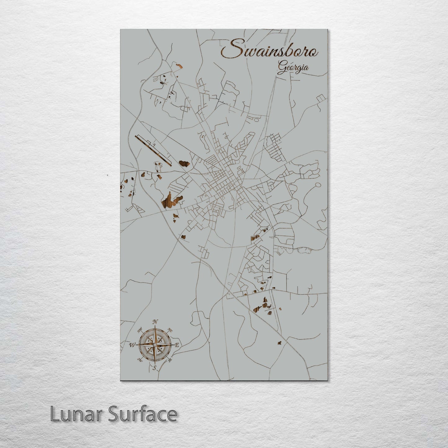Swainsboro, Georgia Street Map