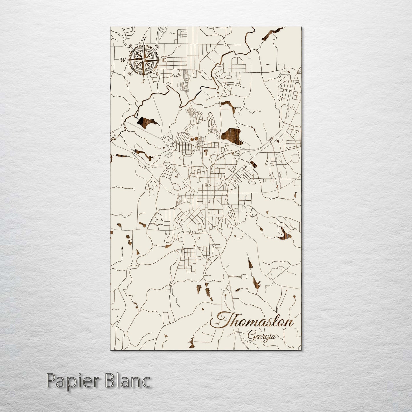 Thomaston, Georgia Street Map