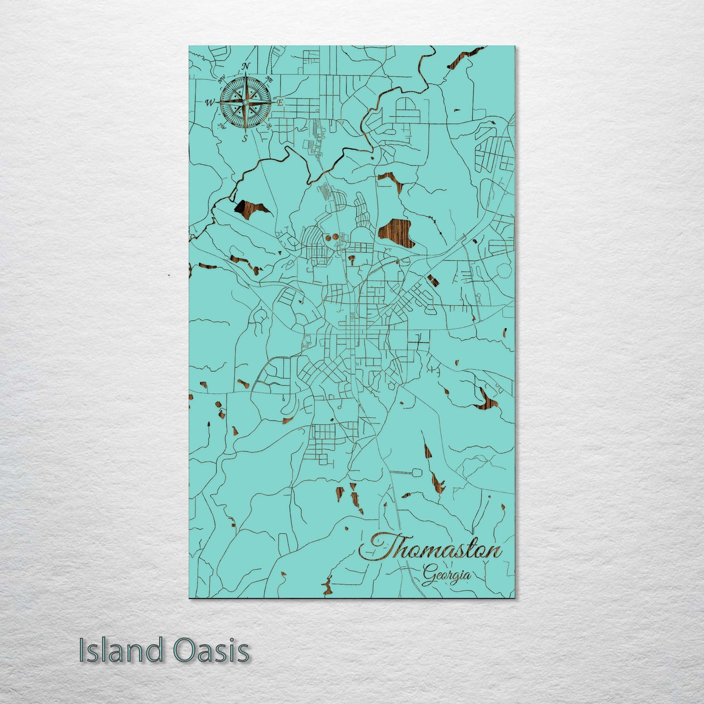 Thomaston, Georgia Street Map