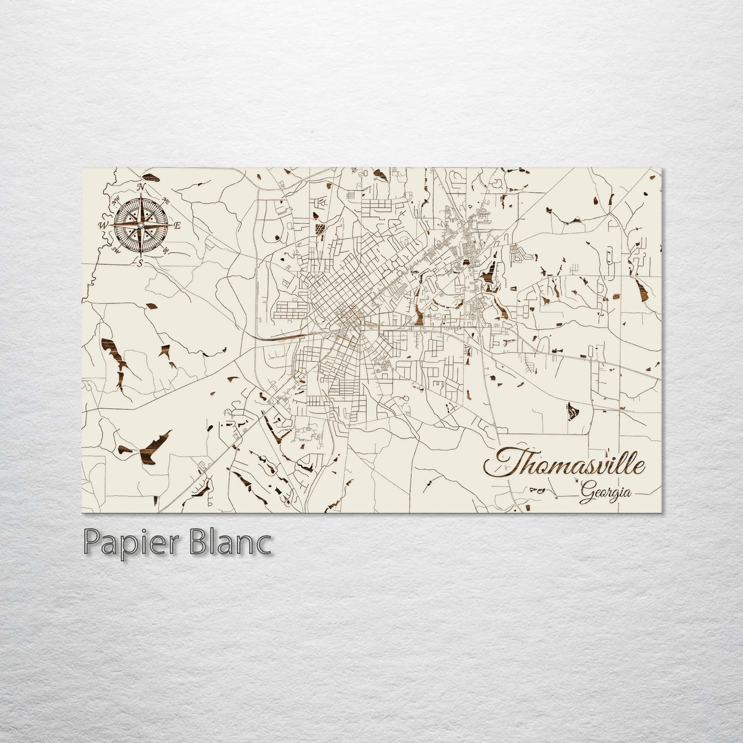 Thomasville, Georgia Street Map