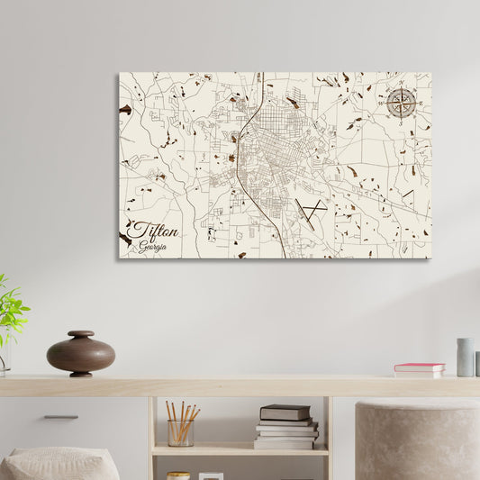 Tifton, Georgia Street Map