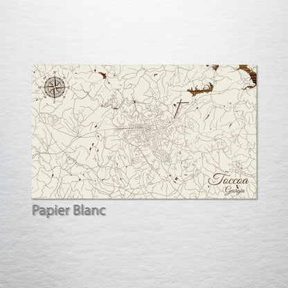 Toccoa, Georgia Street Map