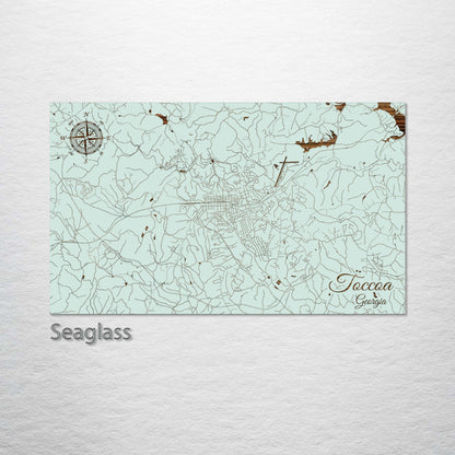 Toccoa, Georgia Street Map