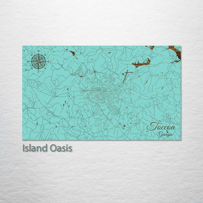 Toccoa, Georgia Street Map