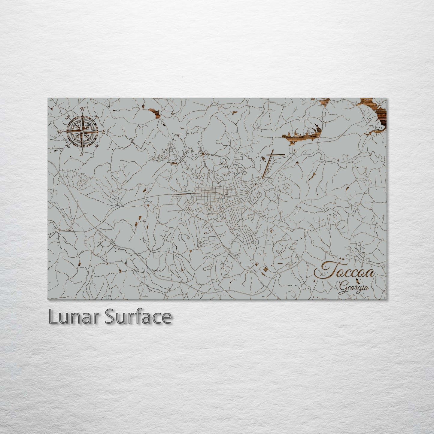 Toccoa, Georgia Street Map