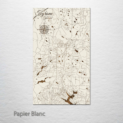 Tyrone, Georgia Street Map