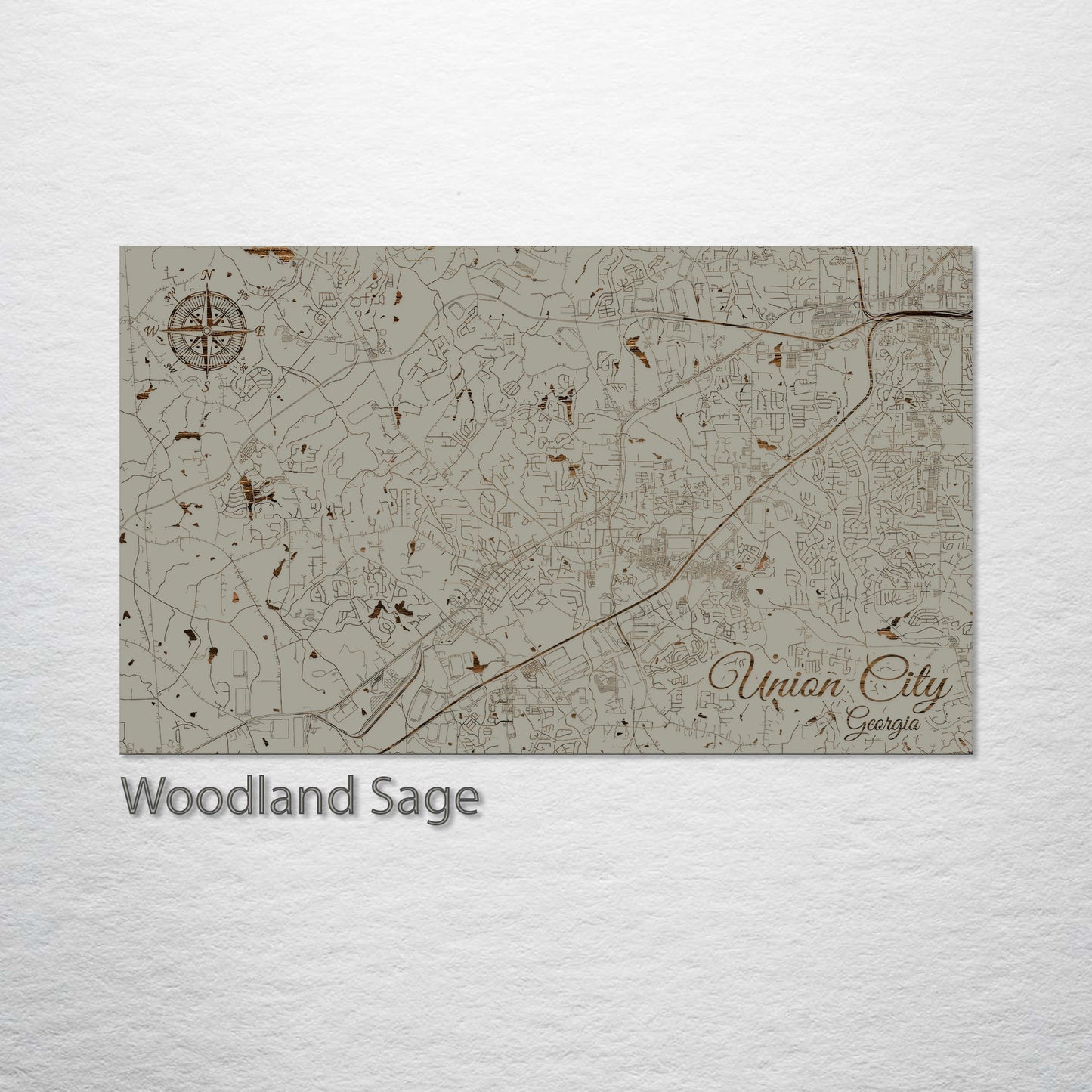 Union City, Georgia Street Map