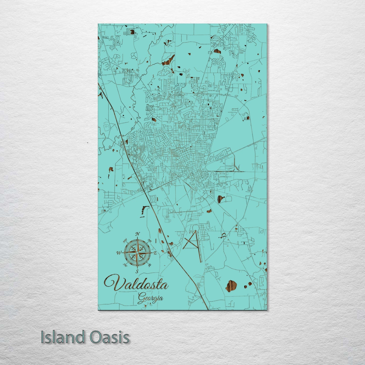 Valdosta, Georgia Street Map