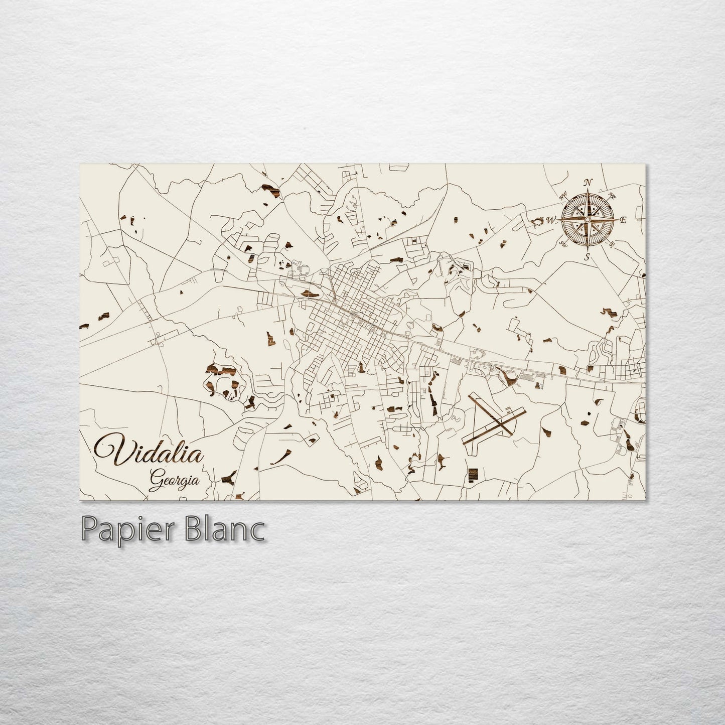 Vidalia, Georgia Street Map