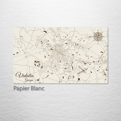 Vidalia, Georgia Street Map