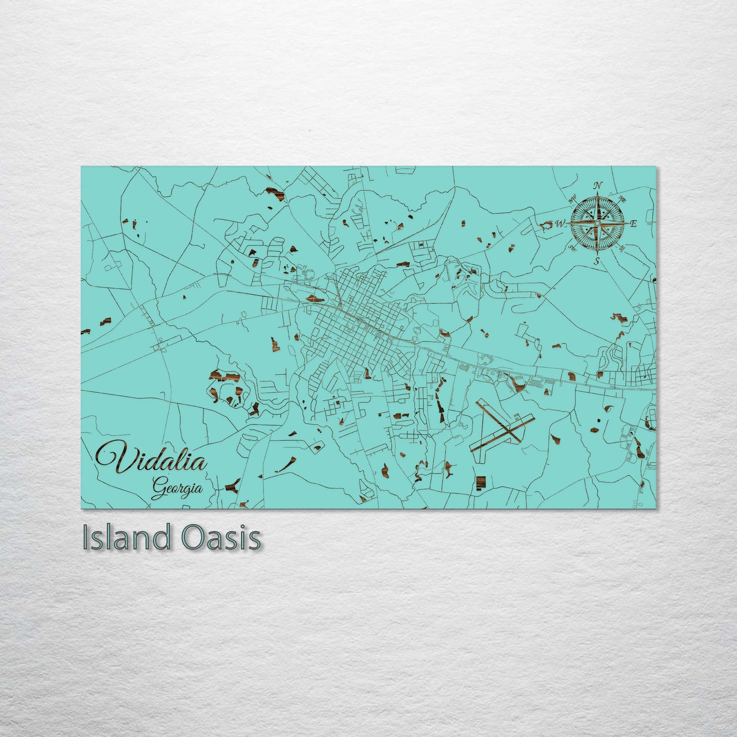 Vidalia, Georgia Street Map