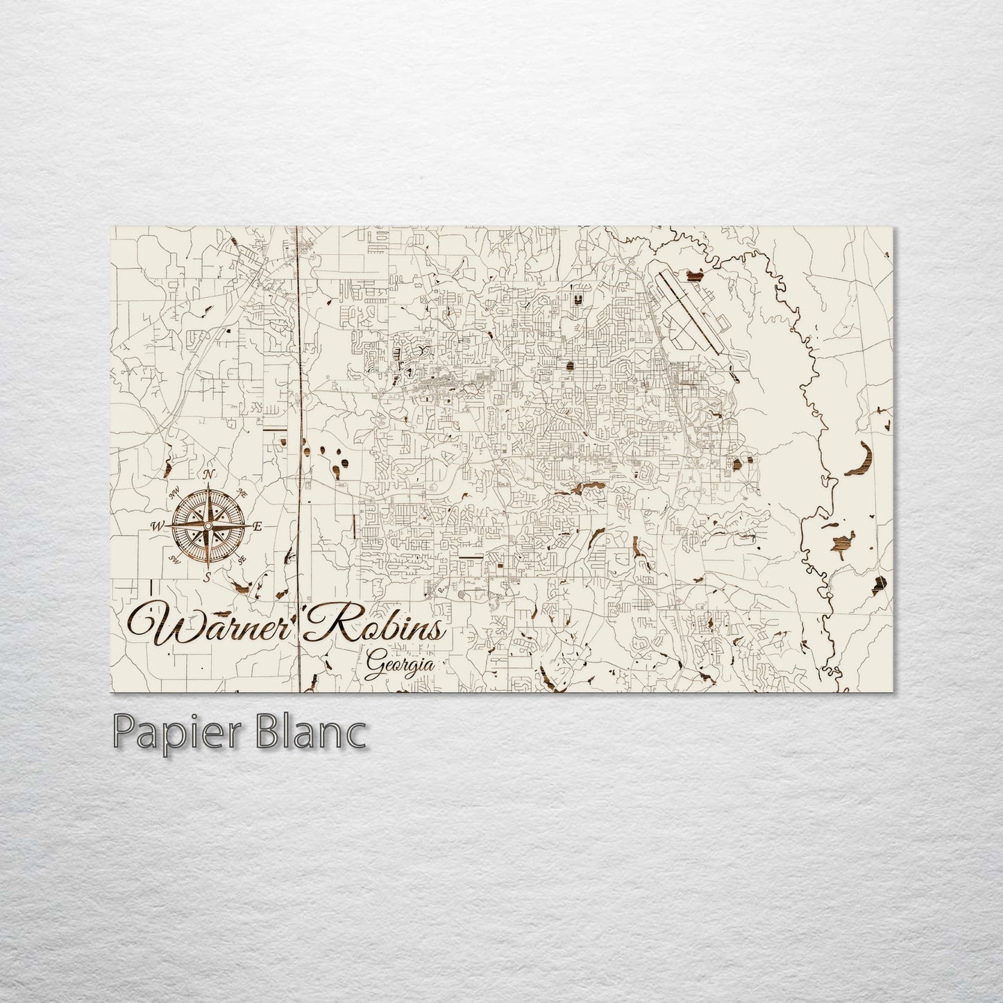 Warner Robins, Georgia Street Map