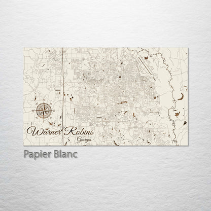 Warner Robins, Georgia Street Map