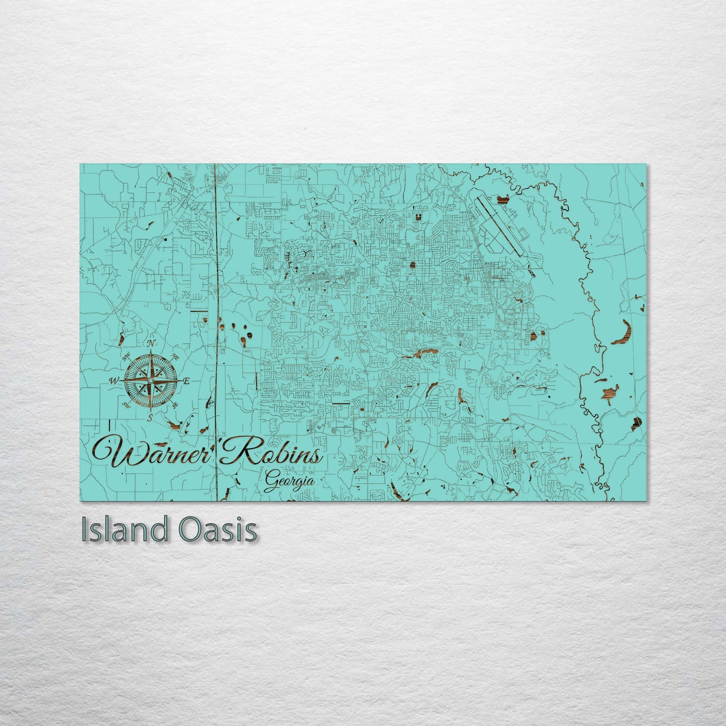 Warner Robins, Georgia Street Map