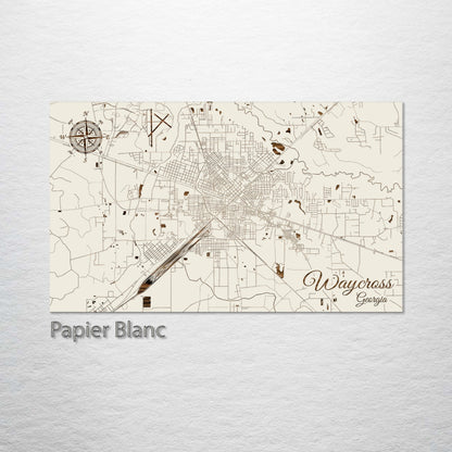 Waycross, Georgia Street Map