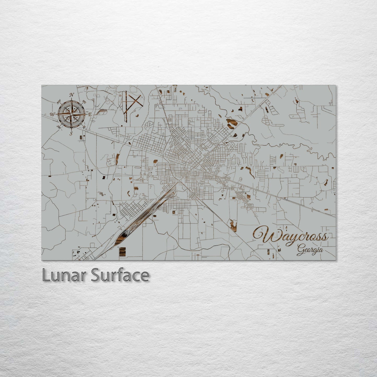 Waycross, Georgia Street Map