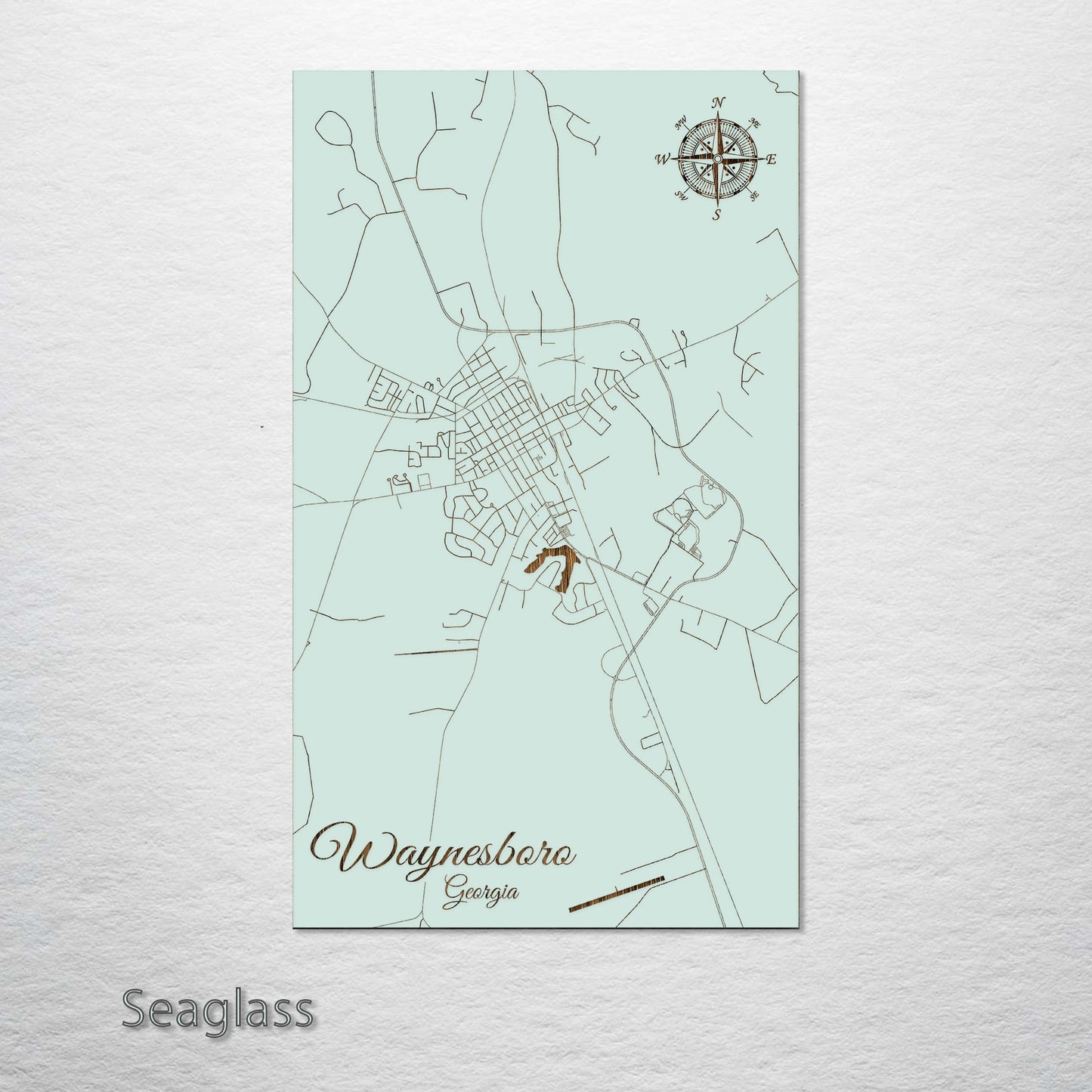 Waynesboro, Georgia Street Map