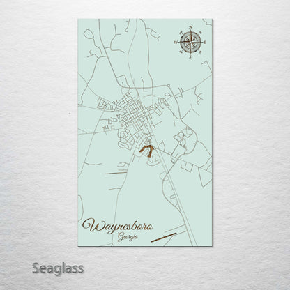 Waynesboro, Georgia Street Map