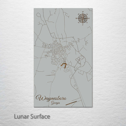 Waynesboro, Georgia Street Map