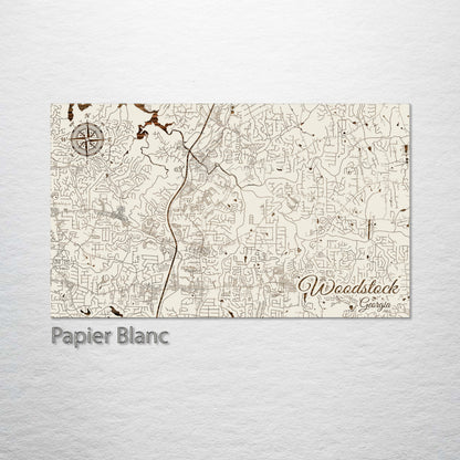 Woodstock, Georgia Street Map