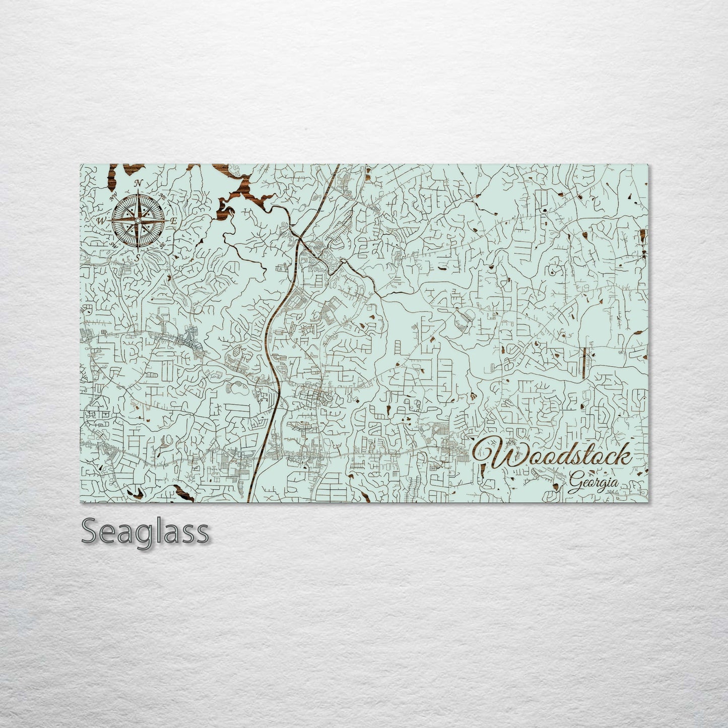 Woodstock, Georgia Street Map