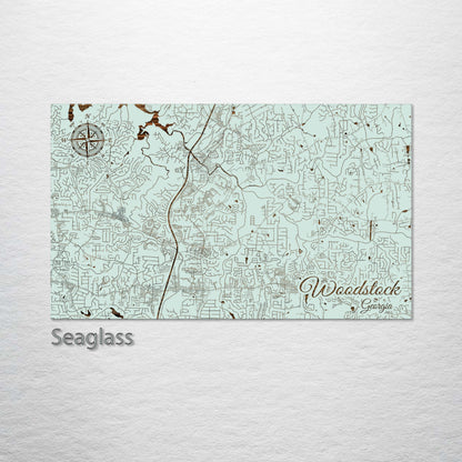 Woodstock, Georgia Street Map