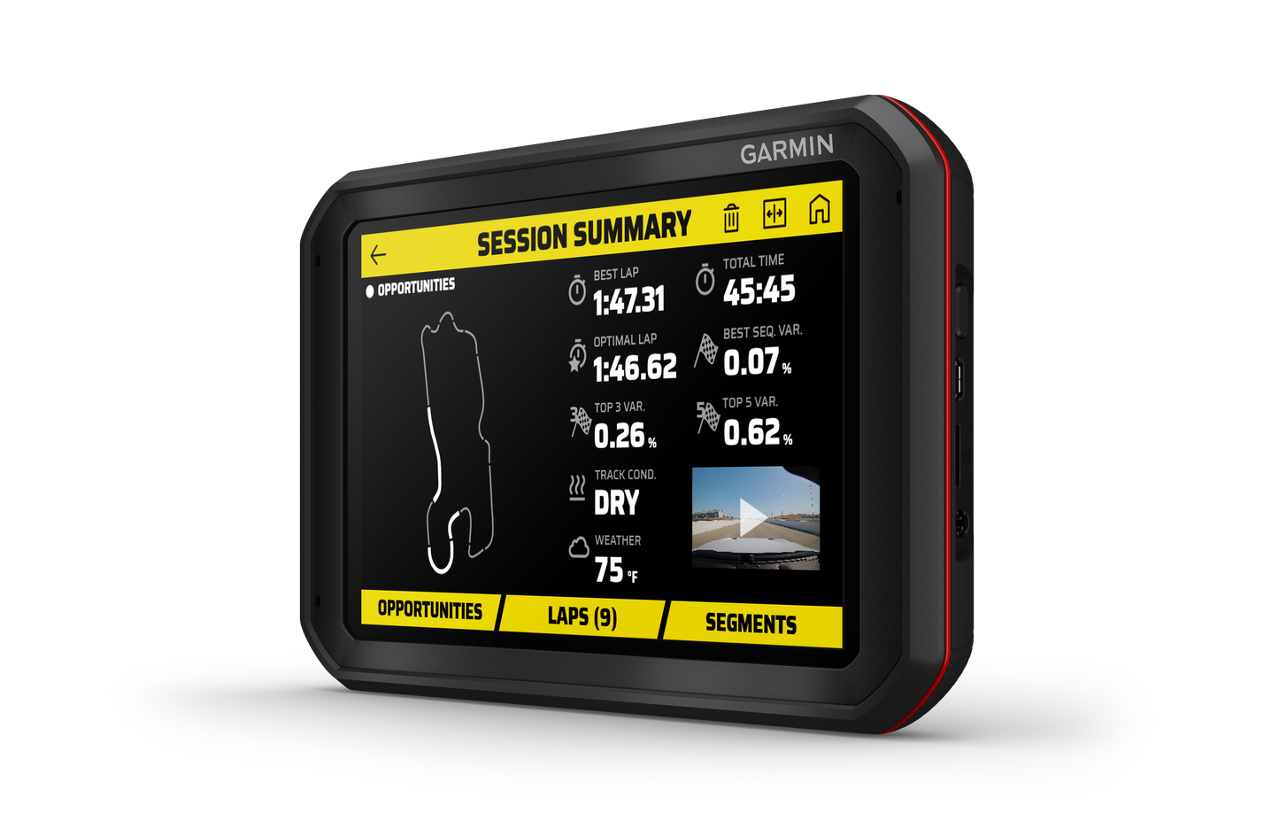 Garmin Catalyst Driving Performance Optimizer