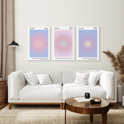 Positive Affirmation Aura Set Of 3 Prints