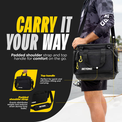 Beyond Fishing Hauler Tackle Bags -Available in Medium, Large, and Extra-Large