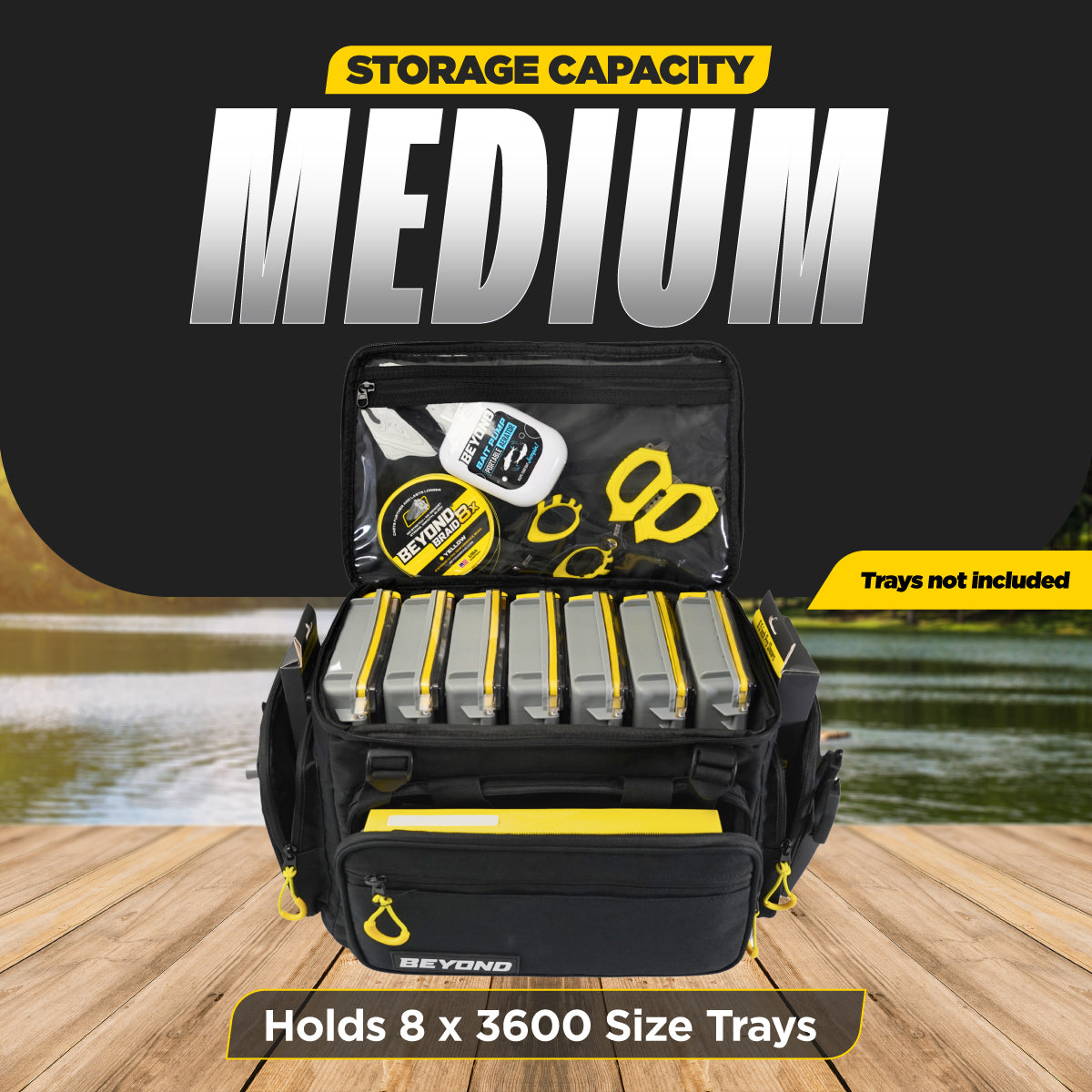 Beyond Fishing Hauler Tackle Bags -Available in Medium, Large, and Extra-Large