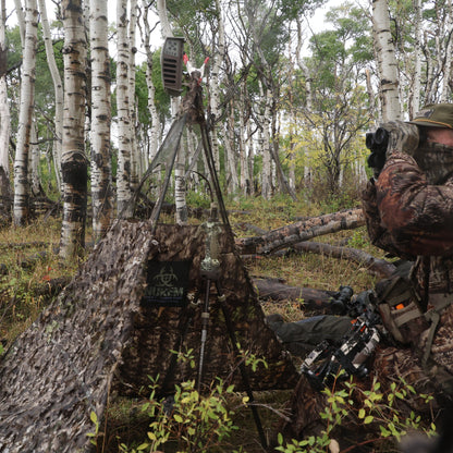 Hunting Blind - Mossy Oak Country Roots 3D Leafy