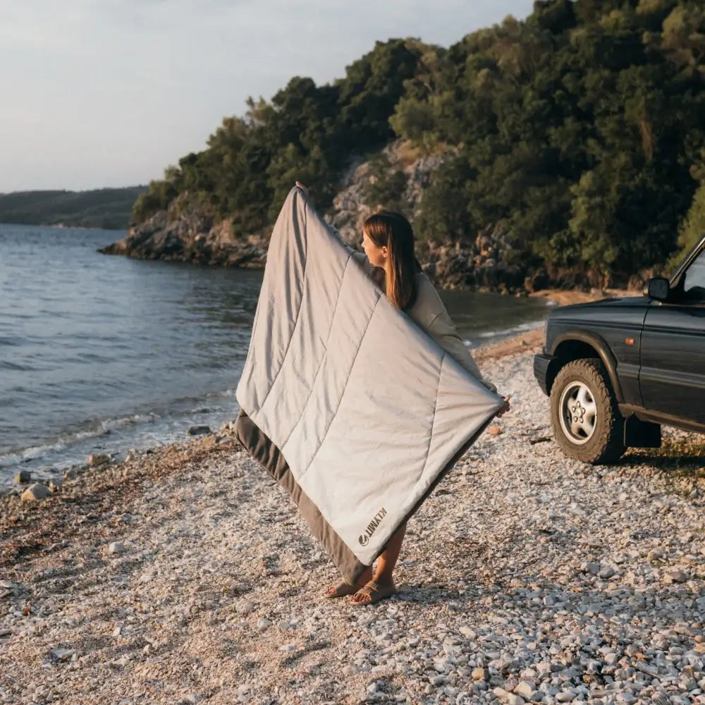 Horizon Overland Blanket - Grey