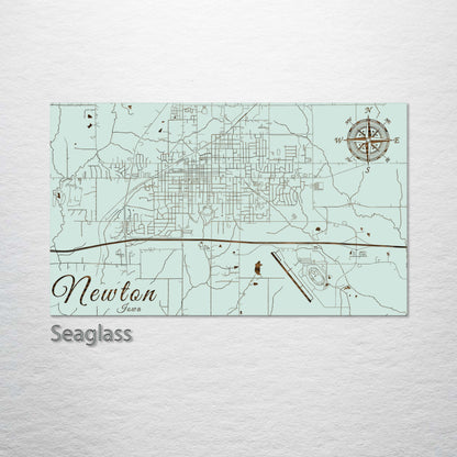 Newton, Iowa Street Map