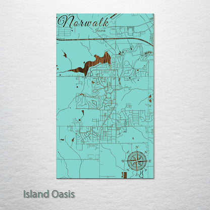 Norwalk, Iowa Street Map