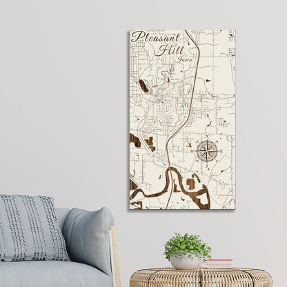 Pleasant Hill, Iowa Street Map