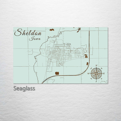 Sheldon, Iowa Street Map