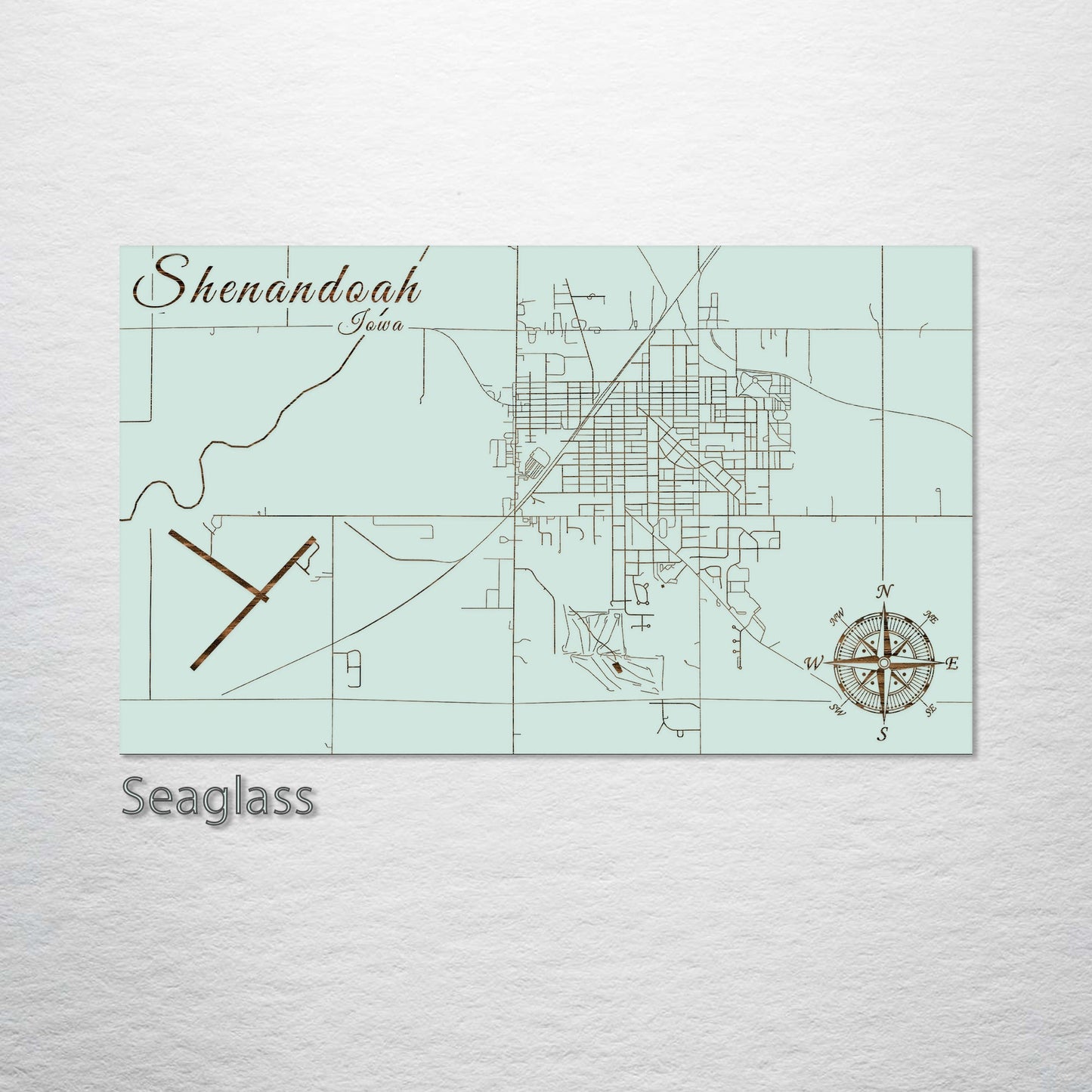 Shenandoah, Iowa Street Map